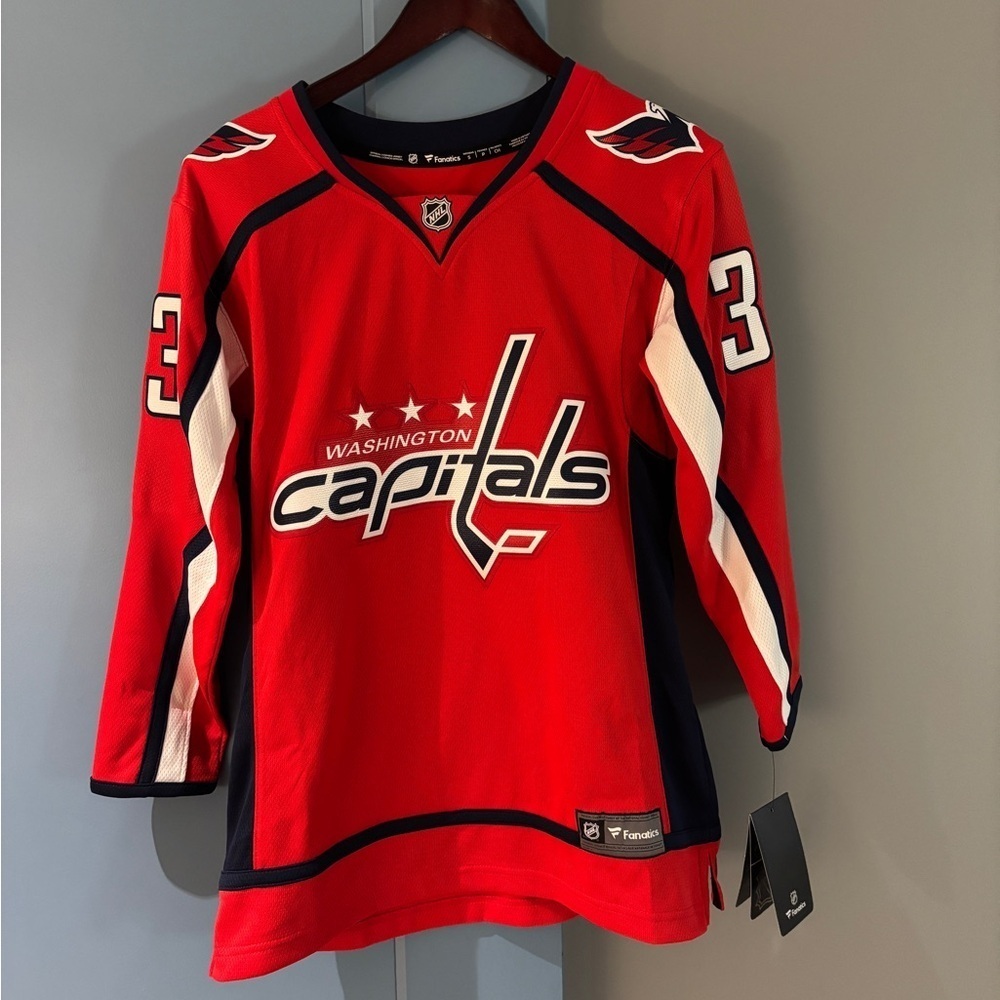 NWT Fanatics W’s Sml Washington Capitals Zdeno Chara Red Home Breakaway Jersey